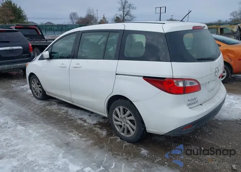2012 Mazda Mazda5 Sport из США, поврежденный, VIN JM1CW2BL6C0124440